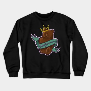 Princess Chocolate Bear Crewneck Sweatshirt